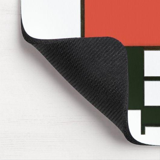Piet Mondrian - Zusammensetzung Mousepad (Ecke)