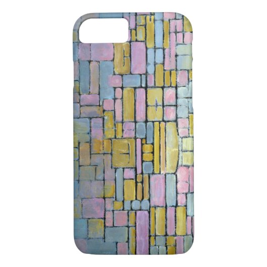 Piet Mondrian, Zusammensetzung Nr. V Case-Mate iPhone Hülle (Rückseite)