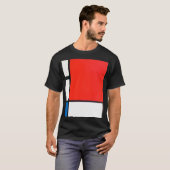 Piet Mondrian Zusammensetzung T-Shirt (Vorne ganz)