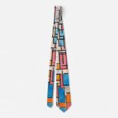 Piet Mondrians Art Neck Tie - Bold & Timeless Krawatte (Rückseite)