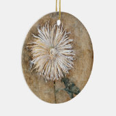 Piet Mondrians Chrysanthemum - Zeitlose Eleganz Keramik Ornament (Rechts)