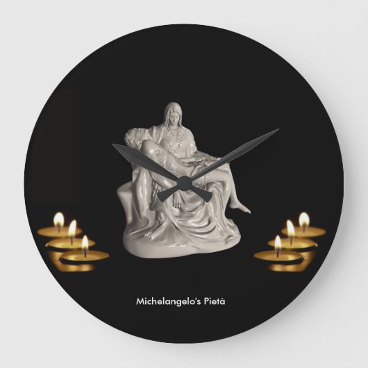 Pietà-Bild für die große Uhr (Vorderseite)