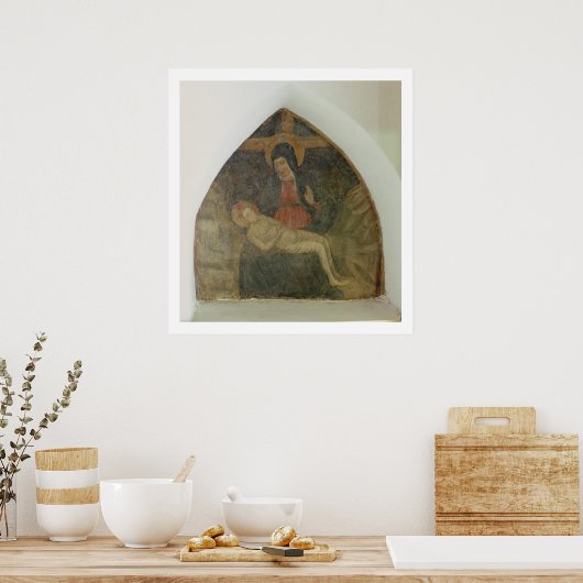 Pieta (fresco) poster (Küche)