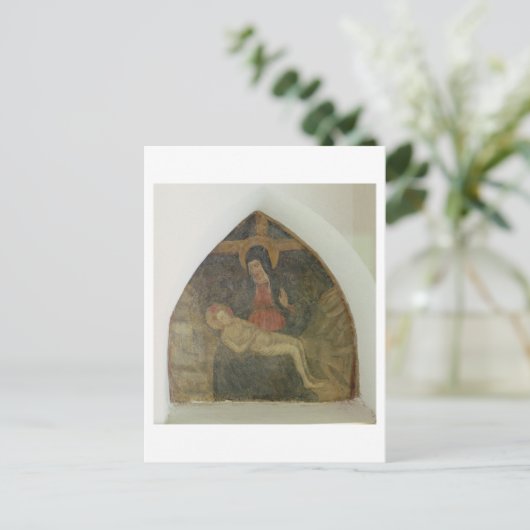 Pieta (Fresko) Postkarte (Stehend Vorderseite)