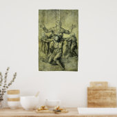 Pieta für Vittoria Colonna von Michelangelo Poster (Küche)