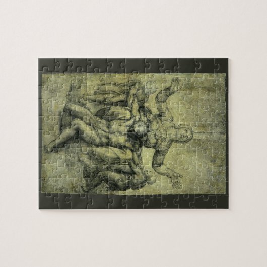 Pieta für Vittoria Colonna von Michelangelo Puzzle (Horizontal)