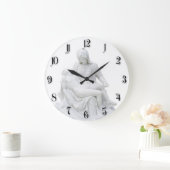 Pieta Große Wanduhr (Zuhause)