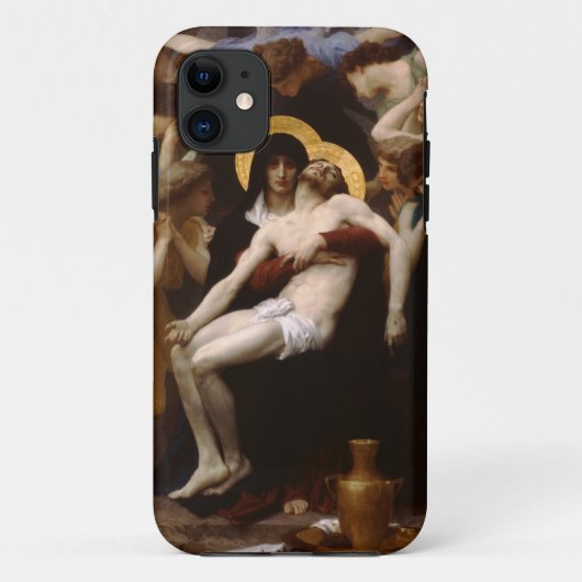 Pieta Jesus Christ und Jungfrau Mary Case-Mate iPhone Hülle (Rückseite)