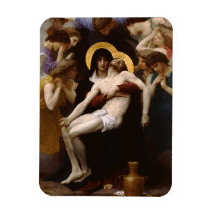 Pieta Jesus Christ und Jungfrau Mary Magnet