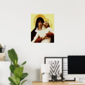 Pieta Jesus Crucifixion Lamentation Jungfrau Mary  Poster (Heimbüro)