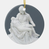 Pieta Keramik Ornament (Vorne)