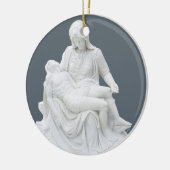 Pieta Keramik Ornament (Links)