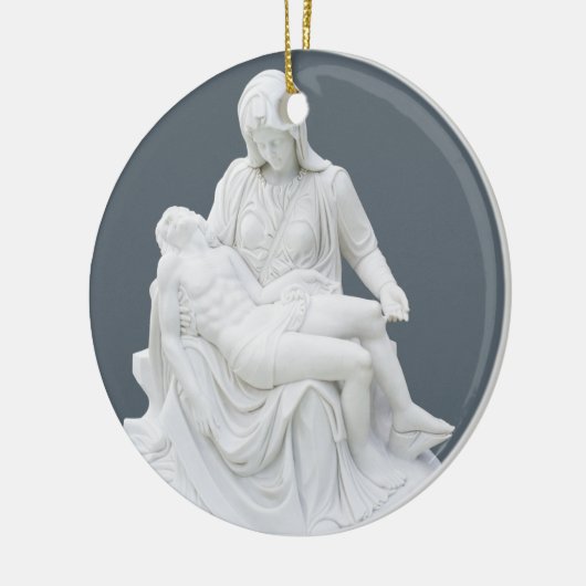Pieta Keramik Ornament (Links)