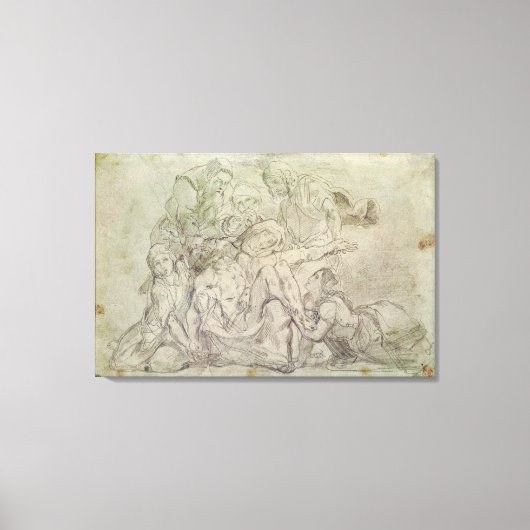 Pieta Leinwanddruck (Vorderseite)