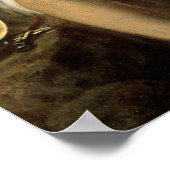 Pietà (Maria und Jesus) (von Adam Elsheimer) Poster (Ecke)