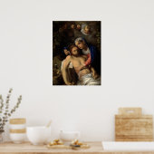 Pietà (Maria und Jesus) (von Adam Elsheimer) Poster (Küche)