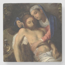 Pietà (Maria und Jesus) (von Adam Elsheimer)