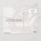 Pieta mit drei Engeln von Antonello da Messina Postkarte (Rückseite)