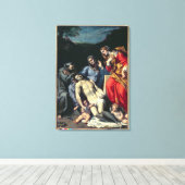 Pieta mit St. Francis und St. Mary Magdalene, c.1 Leinwanddruck (Insitu (Holzboden))