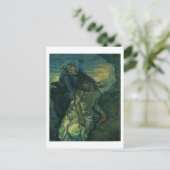 Pietà (nach Delacroix), Van Gogh Fine Art Postkarte (Stehend Vorderseite)