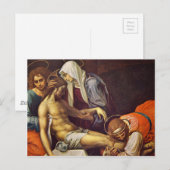 Pieta Postkarte (Vorne/Hinten)