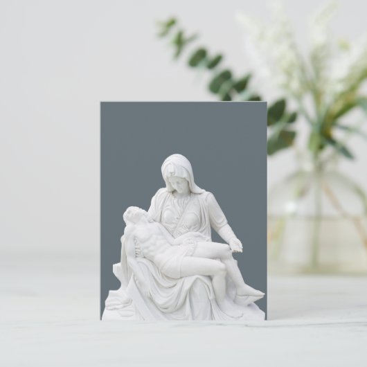 Pieta Postkarte (Stehend Vorderseite)