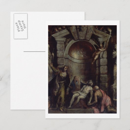 Pieta Postkarte (Vorne/Hinten)