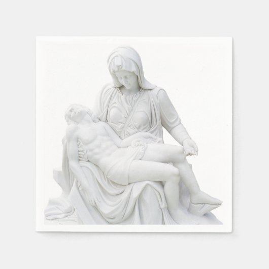 Pieta Serviette (Vorderseite)