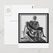 Pieta Tone Postkarte (Vorne/Hinten)