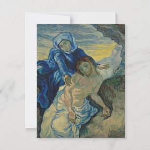 Pieta, Vincent Van Gogh Notecard Dankeskarte