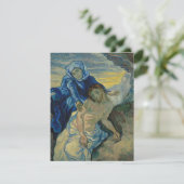 Pieta, Vincent Van Gogh Notecard Dankeskarte (Stehend Vorderseite)
