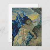 Pieta, Vincent Van Gogh Notecard Dankeskarte (Vorne/Hinten)