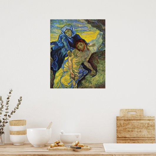 Pieta, Vincent van Gogh Poster (Küche)