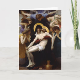 Pieta von Bouguereau Feiertagskarte