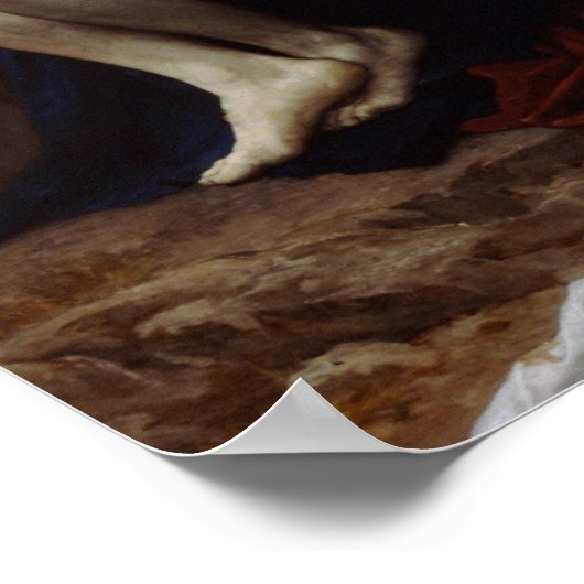 Pieta von Bouguereau Poster (Ecke)