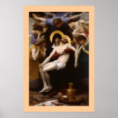 Pieta von Bouguereau Poster (Vorne)