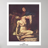 Pieta. von Daniele Crespi Poster (Vorne)