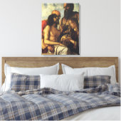 Pieta von Giovanni Bellini, Renaissance Fine Art Leinwanddruck (Insitu (Schlafzimmer))