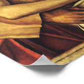 Pieta von Giovanni Bellini, Renaissance Fine Art Poster (Ecke)