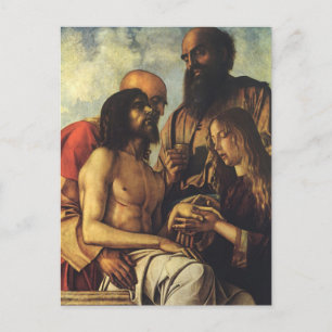 Pieta von Giovanni Bellini, Renaissance Fine Art Postkarte