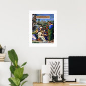 Pieta von Jesus Christus Poster (Heimbüro)