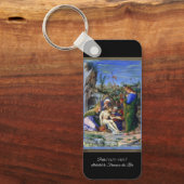 Pieta von Jesus Christus Schlüsselanhänger (Vorderseite)