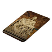 Pieta von Michelangelo Magnet (Linke Seite)