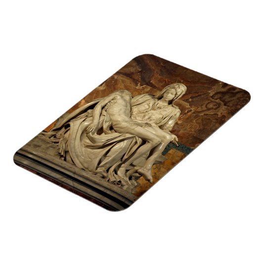 Pieta von Michelangelo Magnet (Linke Seite)