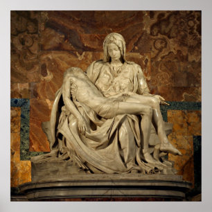 Pieta von Michelangelo Poster