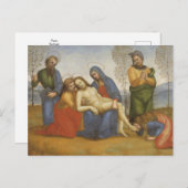 Pieta von Raphael Postcard Postkarte (Vorne/Hinten)