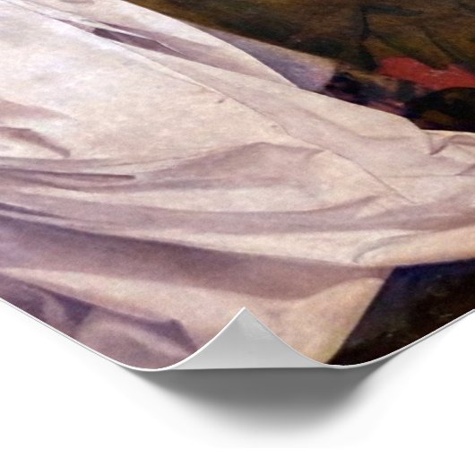 Pietà von Villeneuve-lès-Avignon Poster (Ecke)