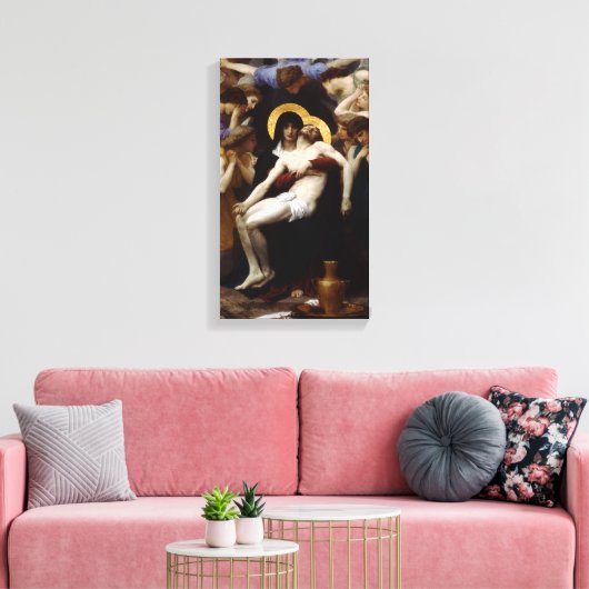 Pieta von William-Adolphe Bouguereau Leinwanddruck (Insitu (Wohnzimmer))