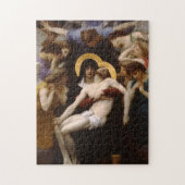 Pieta von William Bouguereau Puzzle (Vertikal)