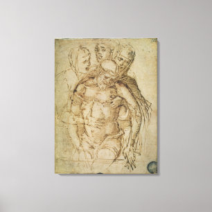 Pieta, zugeschrieben entweder Giovanni Bellini Leinwanddruck